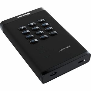 Disque dur Portable iStorage diskAshur3 - 2.5" Externe - 2 To - Noir - Conforme aux normes TAA - Imprimante, Scanner, Camé