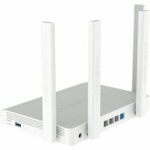 Keenetic Hopper AX1800 Mesh Wi-Fi 6 Router with a 4-Port Gigabit Smart Switch and USB 3.0 Port. WAN connection type: RJ-45