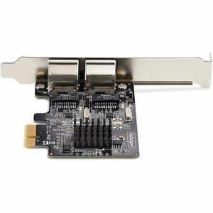 StarTech.com Gigabit Ethernet Card for Computer, Server, Workstation - 10/100/1000Base-T - Plug-in Card - Black - TAA Comp