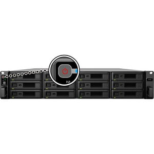 Synology UC3200 12 x 总跨数 SAN 存储系统 Xeon 四核（4 个核心） 2.40 GHz - 16 GB RAM - DDR4 SDRAM 可机架安装 - 192 TB 支持的硬盘容量 - 0 x 已安装硬盘 - 19