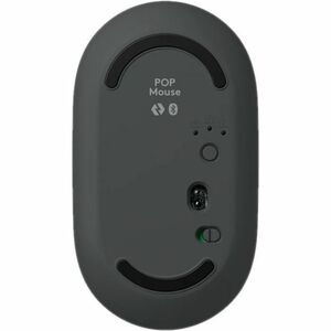 Tastiera e mouse Logitech POP Icon Combo - QWERTZ - Svizzero - Wireless Bluetooth Tastiera - Grafite, Verde - Wireless Blu