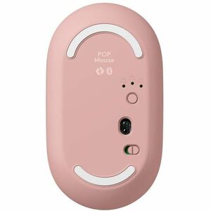 Tastiera e mouse Logitech POP Icon Combo - QWERTY - Inglese (US) - Wireless Bluetooth Tastiera - Bianco, Rosa - Wireless B