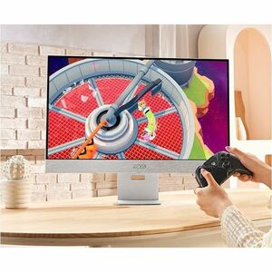 Monitor LED intelligente Asus ZenScreen MS27UC 685,8 mm (27") Class 4K UHD - 16:9 - Argento - 68,6 cm (27") Viewable - Tec