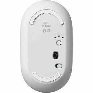 Logitech POP Icon Combo Keyboard & Mouse - English (US) - USB Wireless Bluetooth Keyboard - Keyboard/Keypad Color: Off Whi