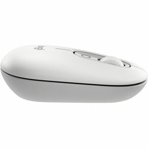 Logitech POP Mouse Mouse - Bluetooth - Optical - 4 Button(s) - Off White - Wireless - 10 m - 4000 dpi - Scroll Wheel - 1 x