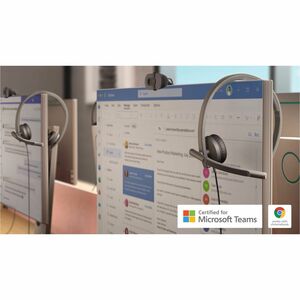 Logitech H570e Kabel Kopfbügel, Auf den Ohren Mono Headset - Microsoft-Teams-Zertifizierung - Monaural - Ohraufliegend - 3
