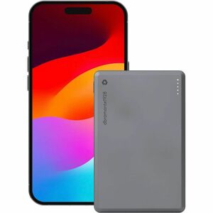dbramante1928 ApS Recharge Power Bank - Grey - For Smartphone - 5000 mAh - 20 W - 3 A, 2.22 A, 1.67 A - 5 V DC, 9 V DC, 12