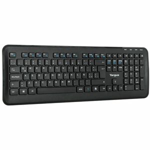 Targus AKM610ES Keyboard & Mouse - QWERTY - Spanish - USB Wireless RF 2.40 GHz Keyboard - Keyboard/Keypad Color: Black - U