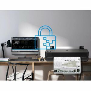 HP Designjet T250 A1 Inkjet Large Format Printer - Includes Printer - 24" Print Width - Color - 30 Second Color Speed - 24