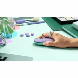 Logitech POP Mouse 鼠标 - 蓝牙 - USB - 光学 - 4 按钮 - 无线 - 10 m - 4000 dpi - 滚轮 - 1 x AA Battery Supported
