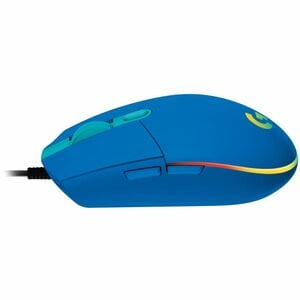 Logitech G G102 游戏鼠标 - USB - 激光 - 6 按钮 - 6 可编程按钮 - 蓝 - 电缆 - 8000 dpi