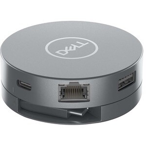 Dell DA305 C型 USB 扩展插口 - 90 W - 4K - 3840 x 2160, 3840 x 2160 - 3 x USB A 型端口 - USB Type-A - C型USB - 1 x RJ-45 端口 - 网络 (RJ