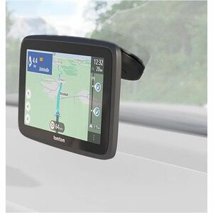 TomTom GO Classic Automobile Portable GPS Navigator - Black - 12.7 cm (5") - Touchscreen - Speaker, Dash Cam - Bluetooth -