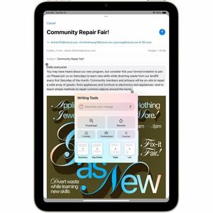 Apple iPad mini (2024) A2996 平板 - 21.1 cm (8.3") - Apple A17 Pro (3 nm) 六核 - 8 GB - 128 GB 存储 - 5G - 星光色 - 双核（2 个核心） 3.78 