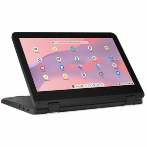 Lenovo 500e Chromebook Gen 4s 83L40001US 11.6" Touchscreen Convertible 2 in 1 Chromebook - HD - Intel N-Series N100 - 8 GB