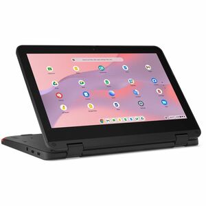 Lenovo 500e Chromebook Gen 4s 83L40000US 11.6" Touchscreen Convertible 2 in 1 Chromebook - HD - Intel N-Series N100 - 4 GB
