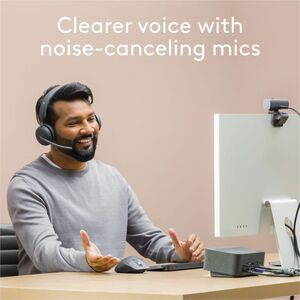Logitech Zone Wireless 2 Noise Canceling Headset with Hybrid ANC, Native Bluetooth - Microsoft Teams Certification - Stere