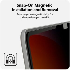 Filtre de confidentialité pour écran pour Apple HyperShield HS5216GL 3H - Pour 40,6 cm (16") LCD MacBook Pro - Antimicrobi