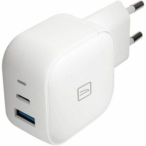TUCANO GaN Wall Charger 38W duales USB-A/USB-C, weiß