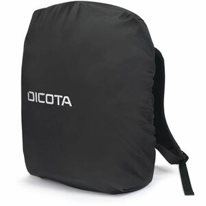 Dicota Eco Tasche (Rucksack) für 38,1 cm (15 Zoll) bis 43,9 cm (17,3 Zoll) Notebook - Schwarz - wasserabweisend - Schulter