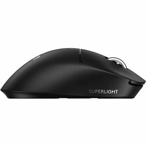 Logitech G PRO X SUPERLIGHT 2 DEX Gaming Mouse - USB 2.0 - HERO 2 - 5 Button(s) - Black - Cable/Wireless - Rechargeable - 