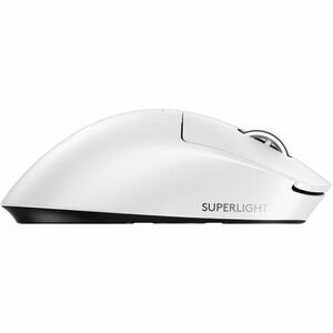 Logitech G PRO X SUPERLIGHT 2 DEX Gaming Mouse - USB 2.0 - HERO 2 - 5 Button(s) - White - Cable/Wireless - Rechargeable - 