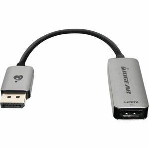 IOGEAR 8K Active DisplayPort to HDMI Adapter - 1 x HDMI Type A Digital Audio/Video - Male - 1 x DisplayPort 1.4 Digital Au