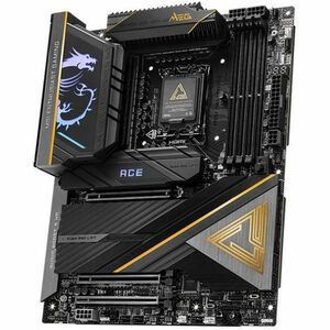 MSI MEG Z890 ACE Gaming Desktop Motherboard - Intel Z890 Chipset - Socket LGA-1851 - ATX - Core Ultra Processor Supported 