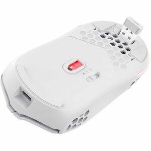 Souris de jeu Optique Trust Helox GXT 929W - USB Type A - 6 Bouton(s) - Blanc - Sans fil - Rechargeable - 4800 dpi - Droitier