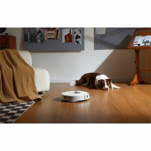 Robot Vacuum Cleaner Roborock Qrevo Curv senza filo - Bianco - 66 W Motore - 325 mL Capacità polvere - 80 mL Capacità serb