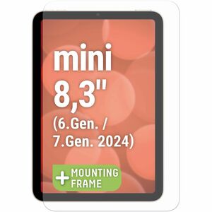 Displex 9H Smart Glass, Polyethylenterephthalat (PET) Displayschutz für iPad mini (6. Generation) - Transparent - 1 Stück 