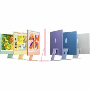 Computador Todo en Uno Apple iMac MWUG3E/A - Apple M4 - 16GB - 256GB SSD - 61cm (24") 4.5K - De Escritorio - Rosa - Apple 