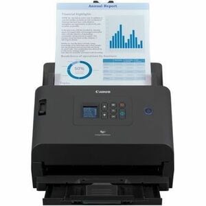 Escáner de superficie plana Canon imageFORMULA DR-S250N - 600 ppp Óptico - 24-bit Color - 8-bits Escala de grises - 50 ppm