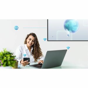 MaxHub ND65CMA 4K UHD LCD Collaboration Display - 4 GB - 3840 x 2160 - 500 cd/m² - 1,200:1, 1,000,000:1 Contrast Ratio - 2