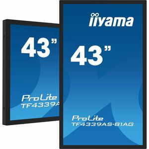 iiyama ProLite TF4339AS-B1AG 1079.50 mm 4K UHD LCD Collaboration Display - ARM Cortex A73 + A53 - 4 GB - Projected Capacit