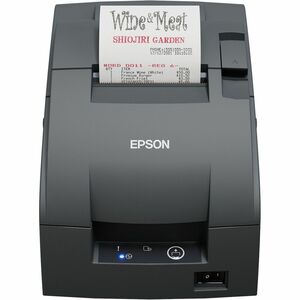 Epson TM-U220IIB (101F1) Retail, Kitchen, Restaurant Dot Matrix Printer - Monochrome - Receipt Print - USB - With Cutter -