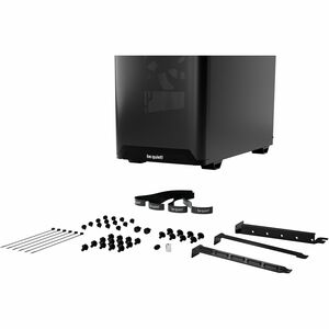be quiet! Pure Base 501 Pure Base 501 Airflow Window Black Computergehäuse - ATX, Micro ATX, Mini ATX Motherboard Supporte