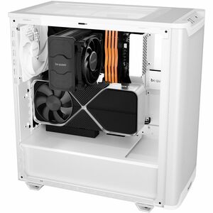 be quiet! Pure Base 501 Pure Base 501 Airflow Window White Computergehäuse - ATX, Micro ATX, Mini ATX Motherboard Supporte