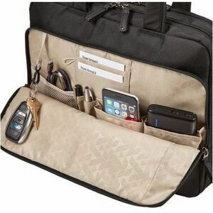 Case Logic Notion NOTIA-114 Carrying Case (Briefcase) for 14" PC, Notebook - Black - Nylon, 1680 Denier Polyester Body - H