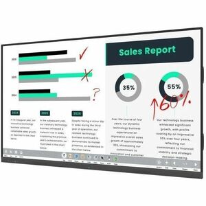 AllSee PT55J 1397 mm 4K UHD LCD Collaboration Display - ARM Cortex A55 - 4 GB - Infrared (IrDA) - Touchscreen - 16:9 Aspec