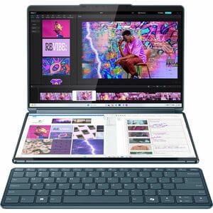 Lenovo Yoga Book 9 13IMU9 83FF002HHV 33.8 cm (13.3") Touchscreen Convertible 2 in 1 Notebook - 2.8K - Intel Core Ultra 7 1
