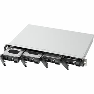 Sistema di memorizzazione SAN/NAS QNAP TS-433EU - 4 x Vani totali - 4 GB Capacità memoria Flash - ARM Cortex A55 Quad core