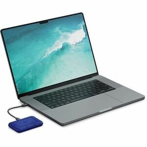 LaCie Rugged SSD Pro5 STNA4000400 4 TB Rugged Solid State Drive - External - Blue - Tablet, Notebook Device Supported - Th