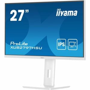 iiyama ProLite XUB2797HSU-W2 27 Zoll Klasse Full HD LED-Monitor - 16:9 Format - Matt-weiß - 68,6 cm (27 Zoll) Viewable - I
