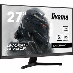 iiyama G-MASTER Black Hawk G2745QSU-B2 27 Zoll Class WQHD Gaming-LED-Monitor - 16:9 Format - Mattschwarz - 68,6 cm (27 Zol