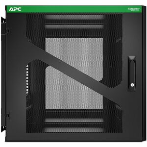 APC by Schneider Electric NetShelter 12U Wall Mountable Enclosed Cabinet Rack Cabinet for UPS, IT Equipment - 482.60 mm Ra