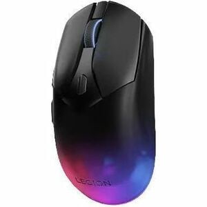 Lenovo Legion M410 Gaming Mouse - Radio Frequency - USB Type C - 6 Button(s) - Transparent Black - Cable/Wireless - 2.40 G