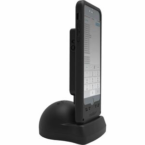 DuraSled DS800 Linear Barcode Sled Reader for iPhone 15 and Charging Dock