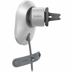Belkin BoostCharge Pro Induktionsladegerät - Grau - für Qi2-fähiges Gerät, iPhone - Eingangsstecker: USB - MagSafe-Technol