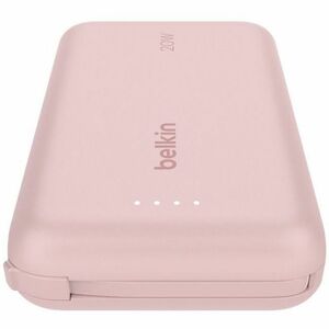 Belkin BoostCharge Stromspeicher - Rosa - für Smartphone, Tablet-PC, iPad mini, iPad, iPad Pro, iPhone - 10000 mAh - 20 W 